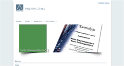 Desktop Screenshot of polyplan.fi